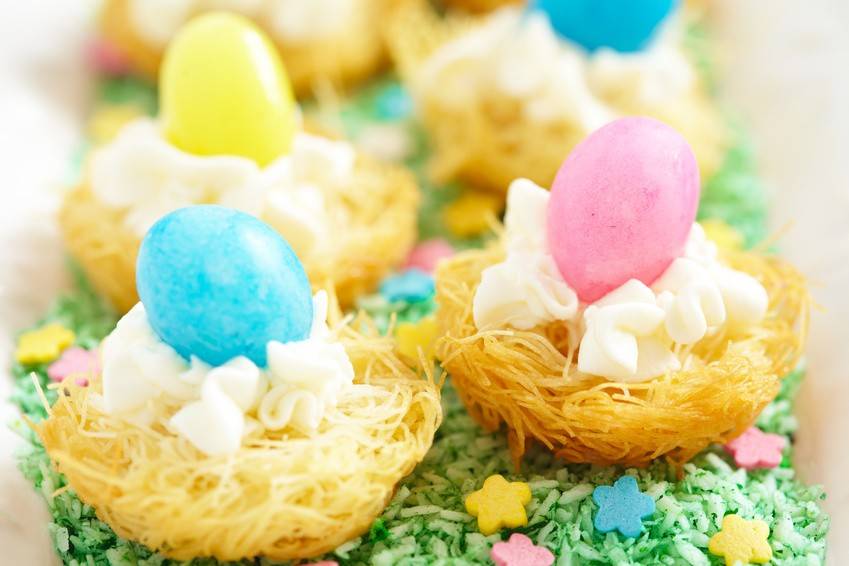 Süße Osternester Rezept
