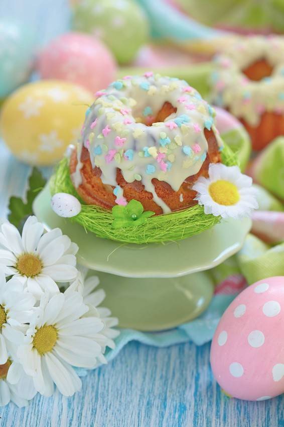 Mini-Ostergugelhupf Rezept