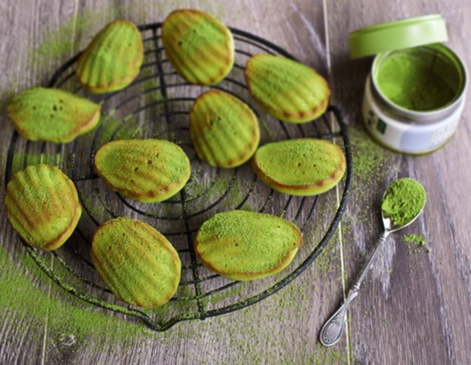 Matcha-Madeleine