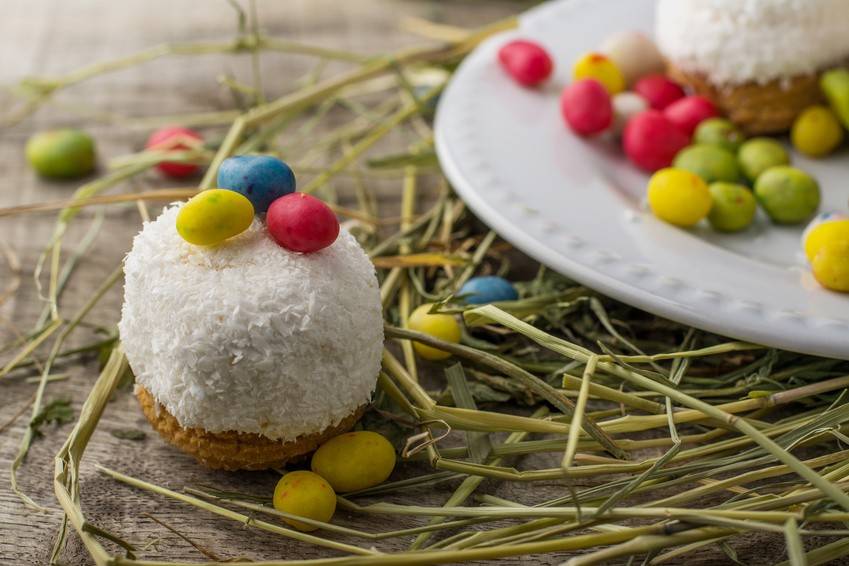 Oster-Kokos-Cupcakes Rezept