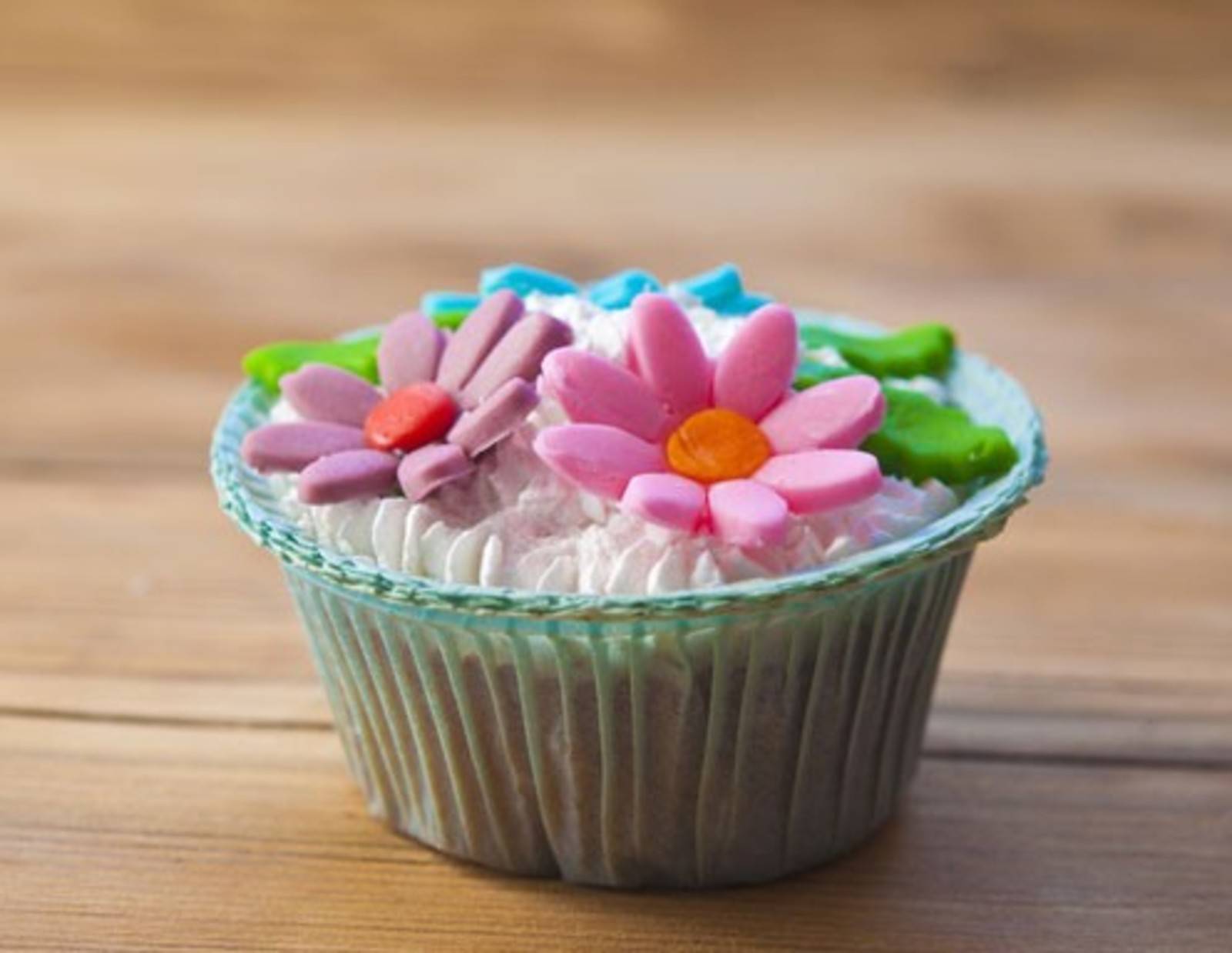 Blümchen Cupcakes Rezept