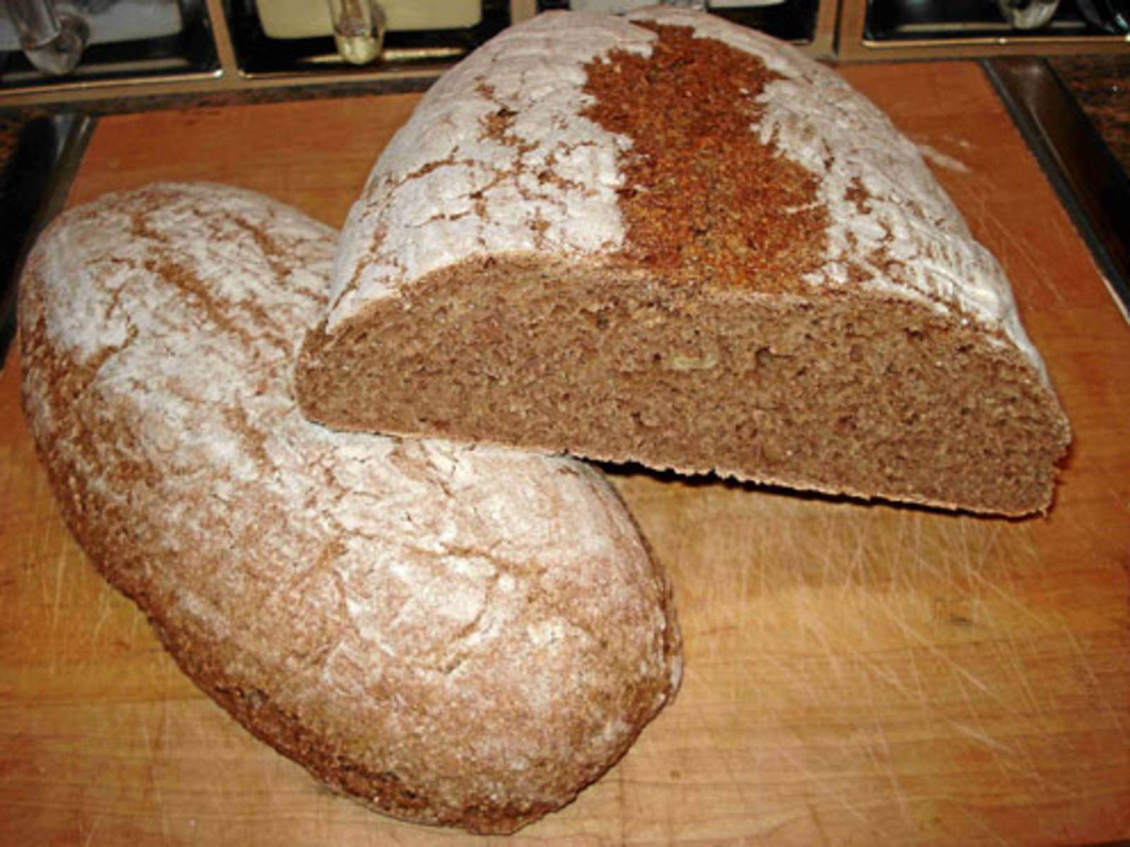 Roggen-Sauerteig-Brot Rezept - ichkoche.ch