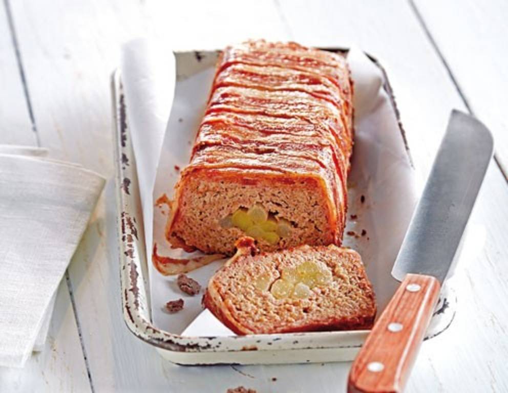 Hirse-Faschierter Braten mit Spargel Hirse-Faschierter Braten mit Spargel