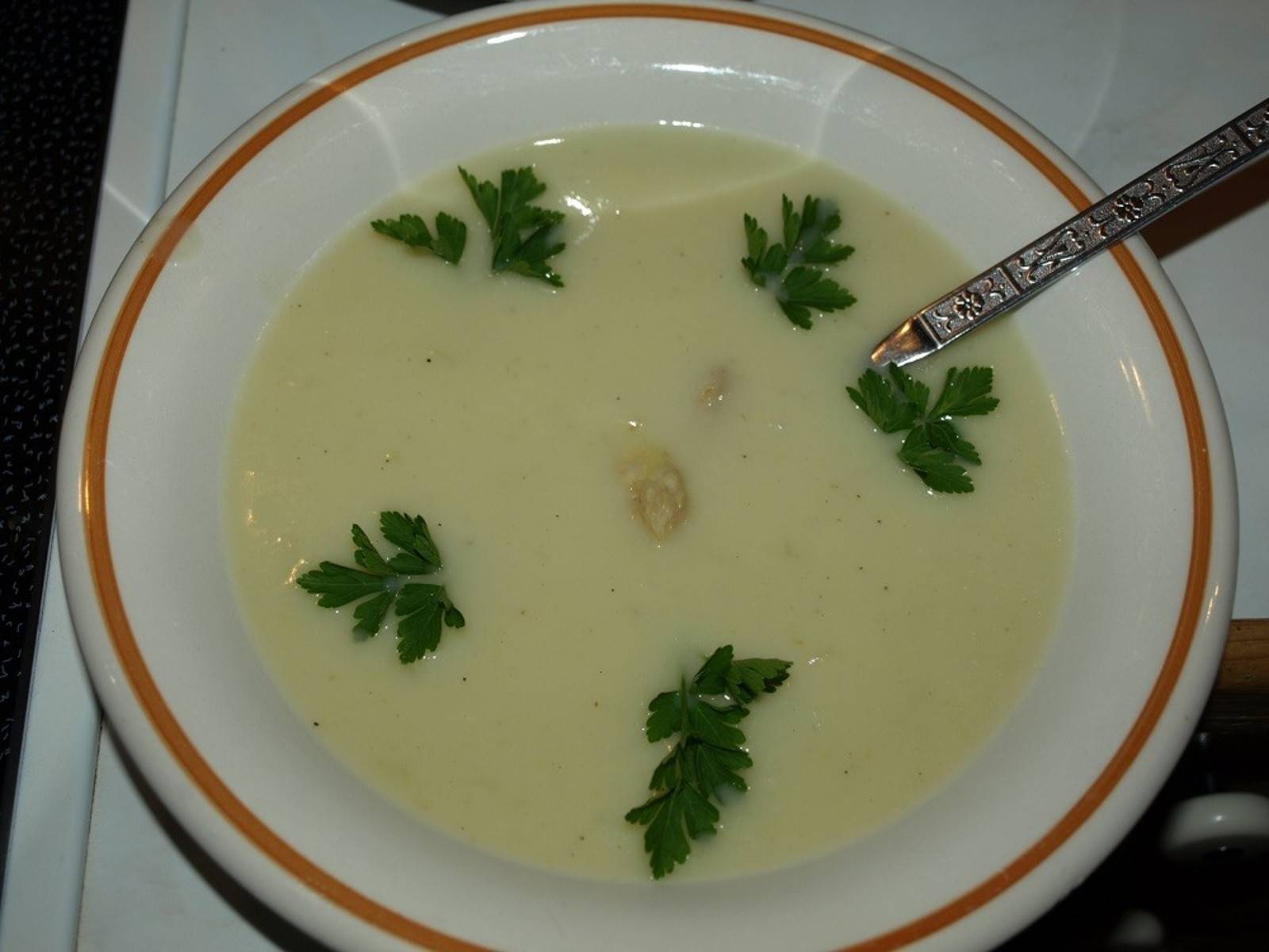 Spargelcremesuppe