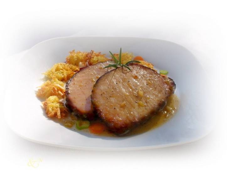 Schweinskarree in Biersauce Schweinskarree in Biersauce