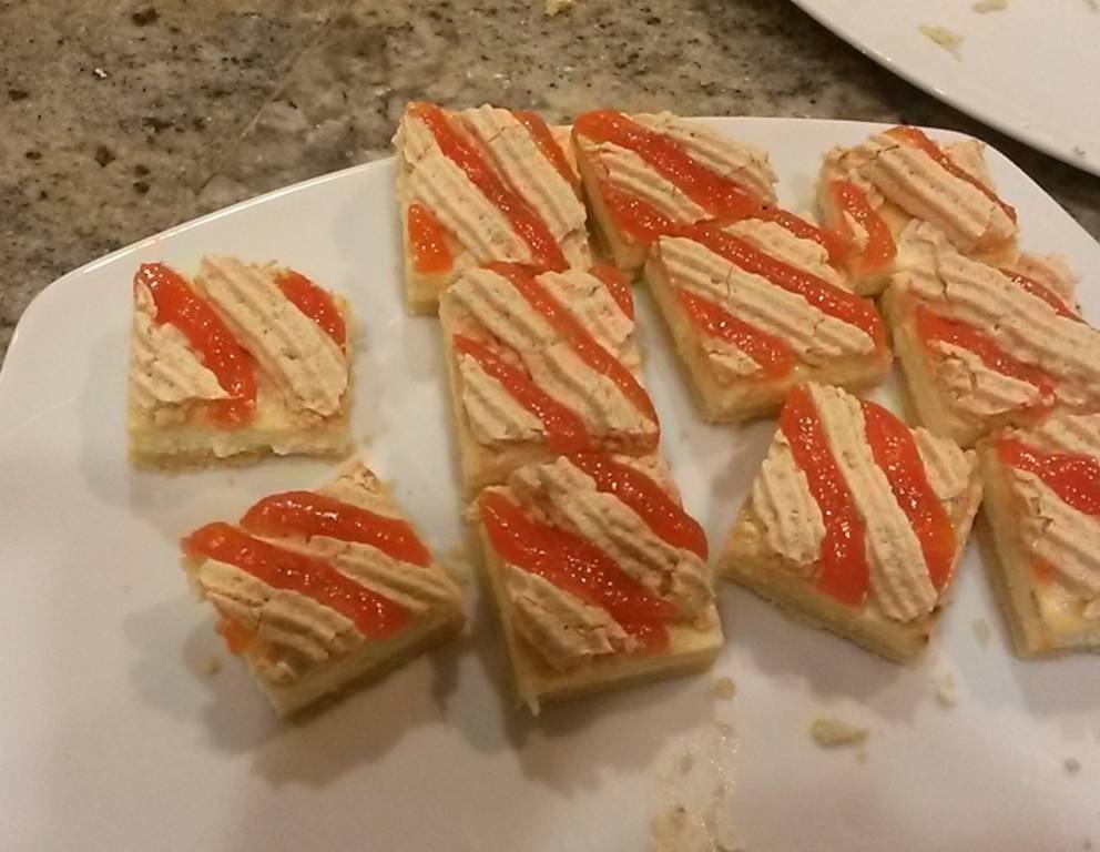 Topfenschnitten mit Baiser Topfenschnitten mit Baiser