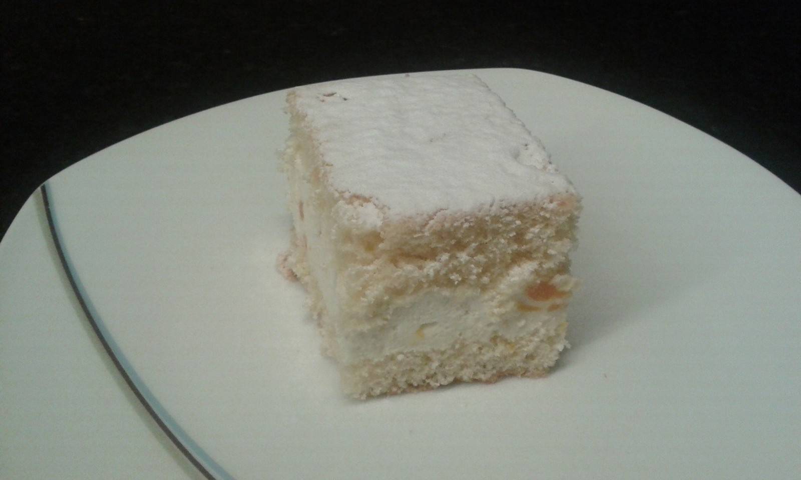 Topfen-Obers-Schnitte mit Mandarinen Rezept - ichkoche.de Topfen-Obers-Schnitte mit Mandarinen Rezept - ichkoche.de