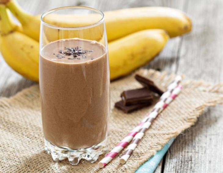 Bananen-Nutella-Shake