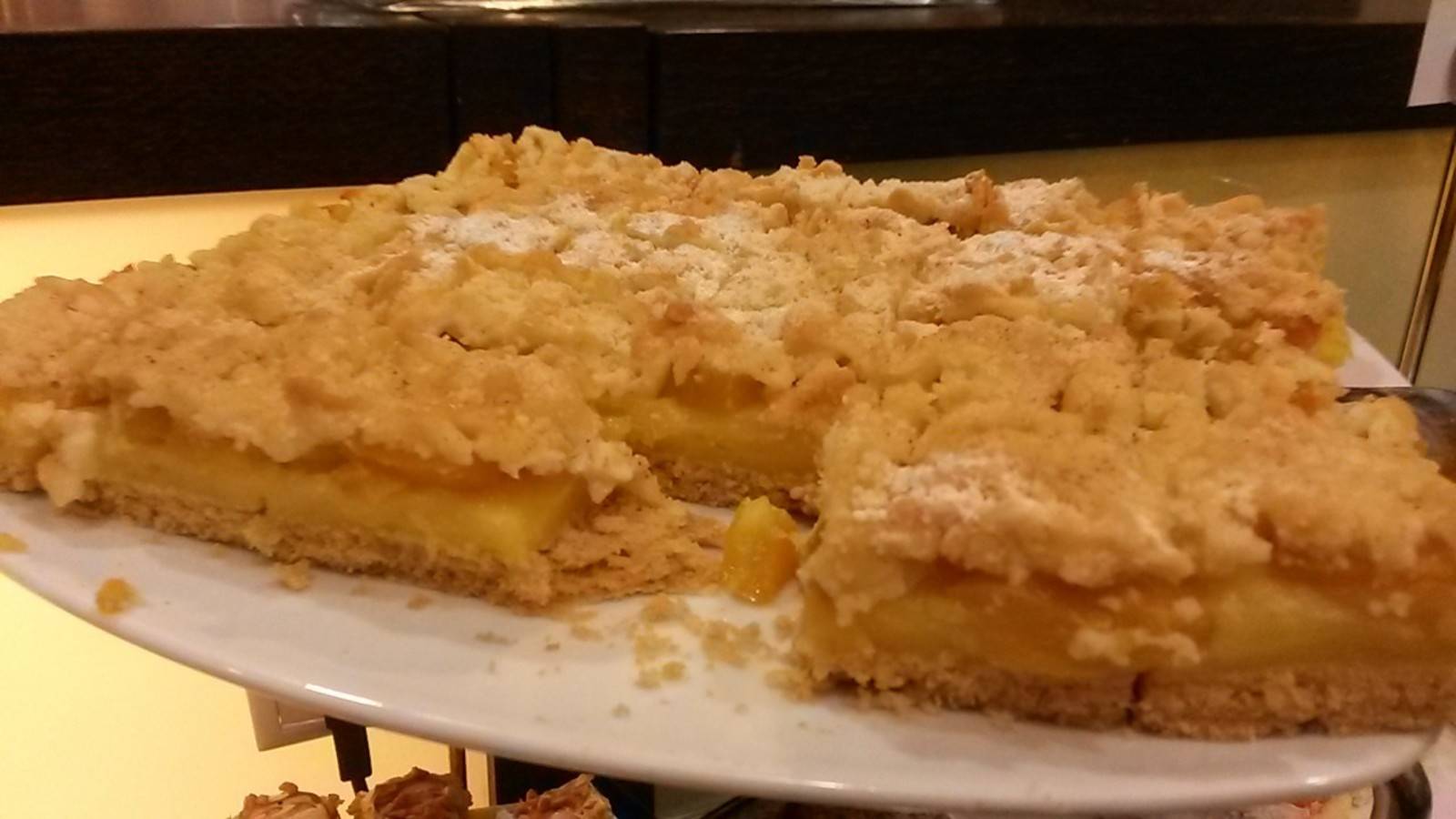 Topfenkuchen mit Streusel