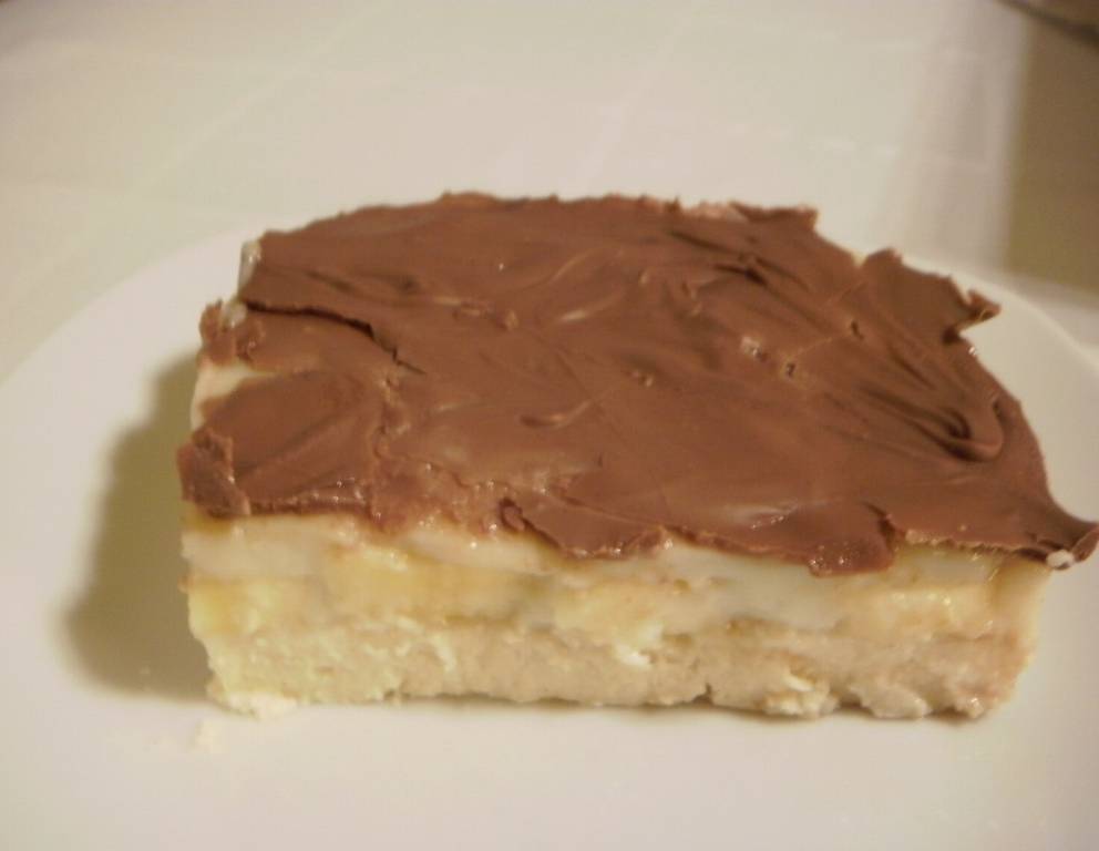 Bananengrießkuchen Bananengrießkuchen