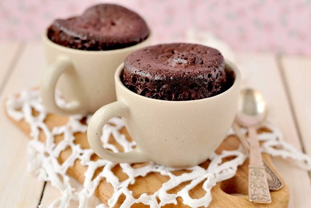 Mug Cakes - Mikrowellenkuchen Mug Cakes - Mikrowellenkuchen