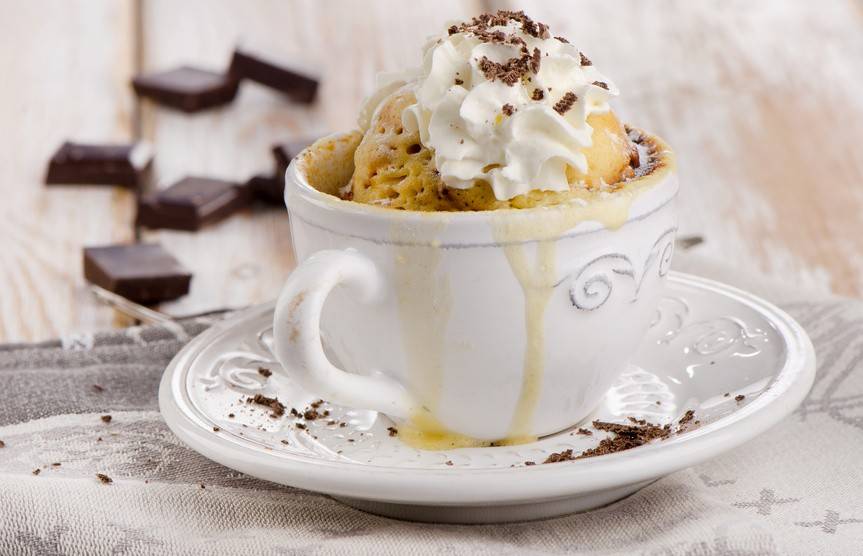 Schoko-Bananen-Tassenkuchen Rezept