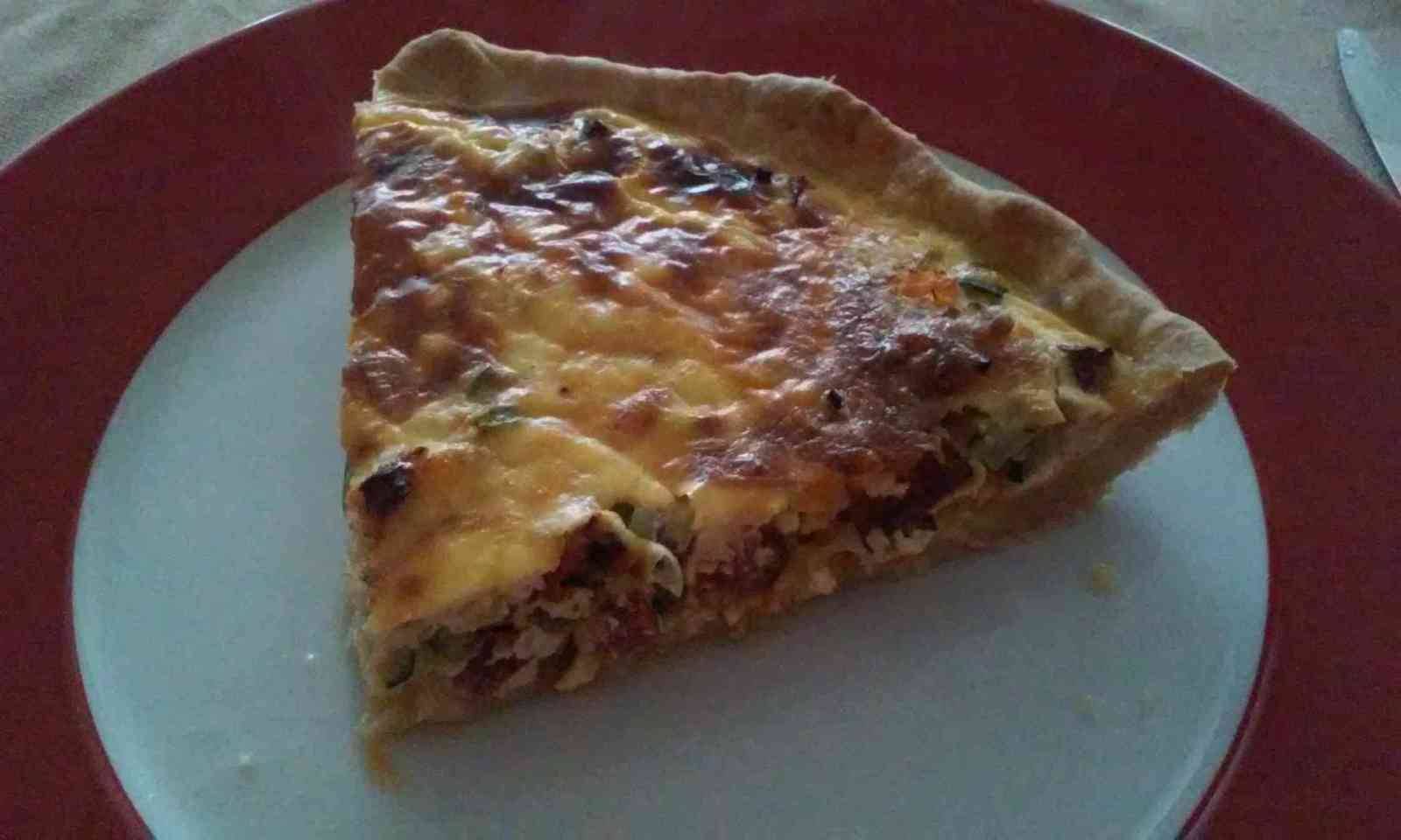 Gemüse-Wurst-Quiche