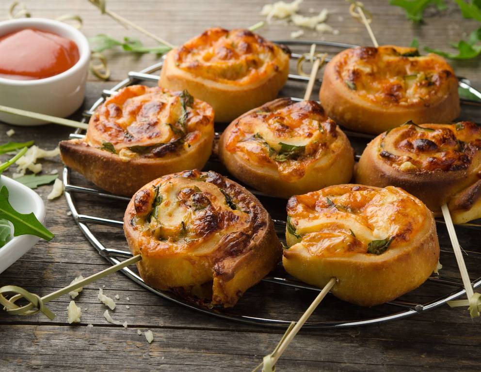 Pizza am Stiel Pizza am Stiel