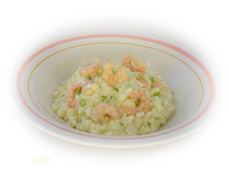 Risotto mit Garnelen