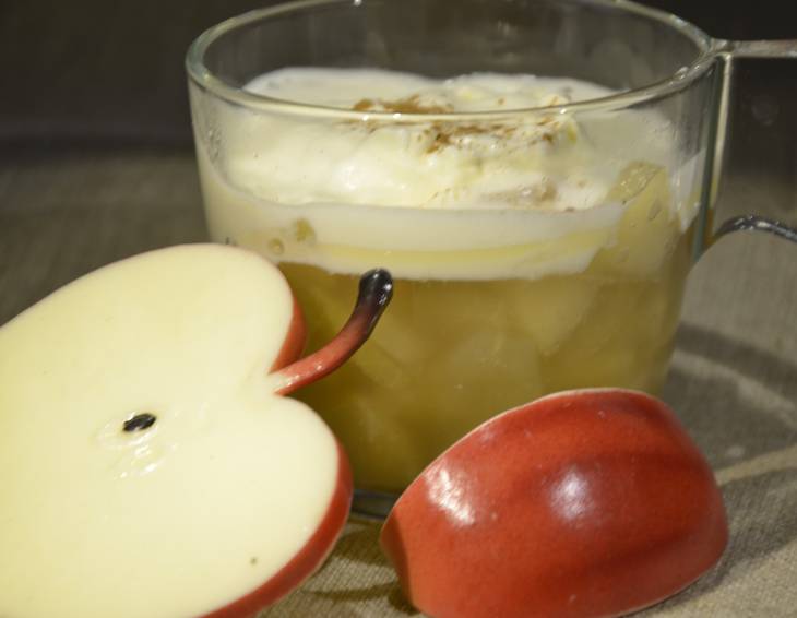 Apfel-Schlagobers-Dessert Apfel-Schlagobers-Dessert
