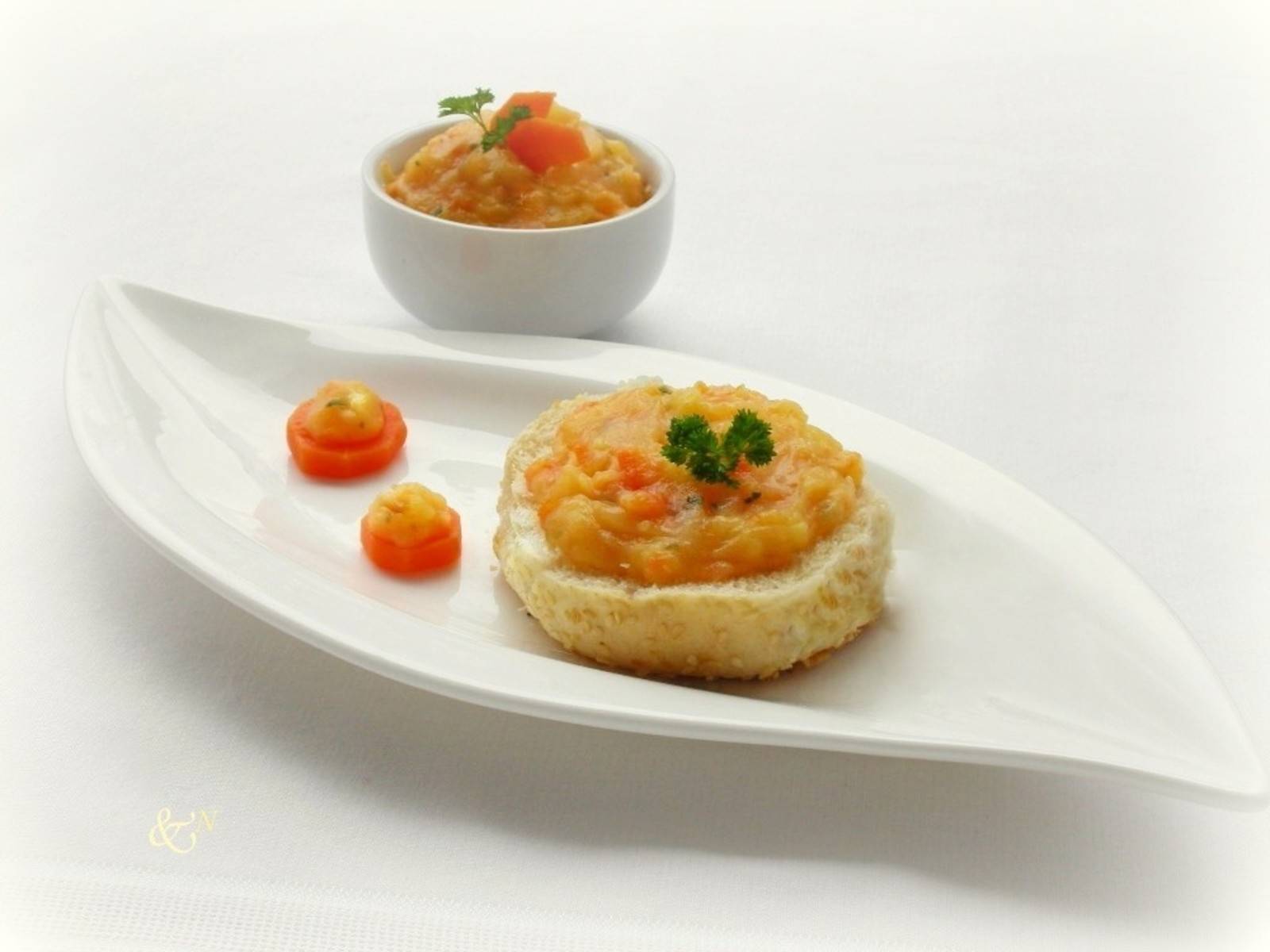 Kren-Gemüse-Aufstrich Rezept - ichkoche.at Kren-Gemüse-Aufstrich Rezept - ichkoche.at