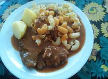 Rindschnitzel mit Schwammerl Rindschnitzel mit Schwammerl