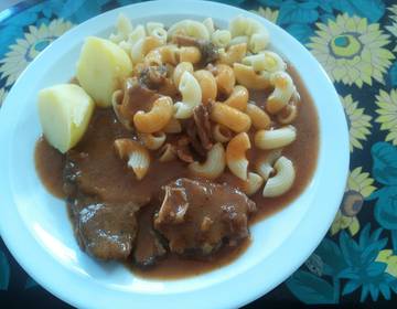 Rindschnitzel mit Schwammerl Rindschnitzel mit Schwammerl