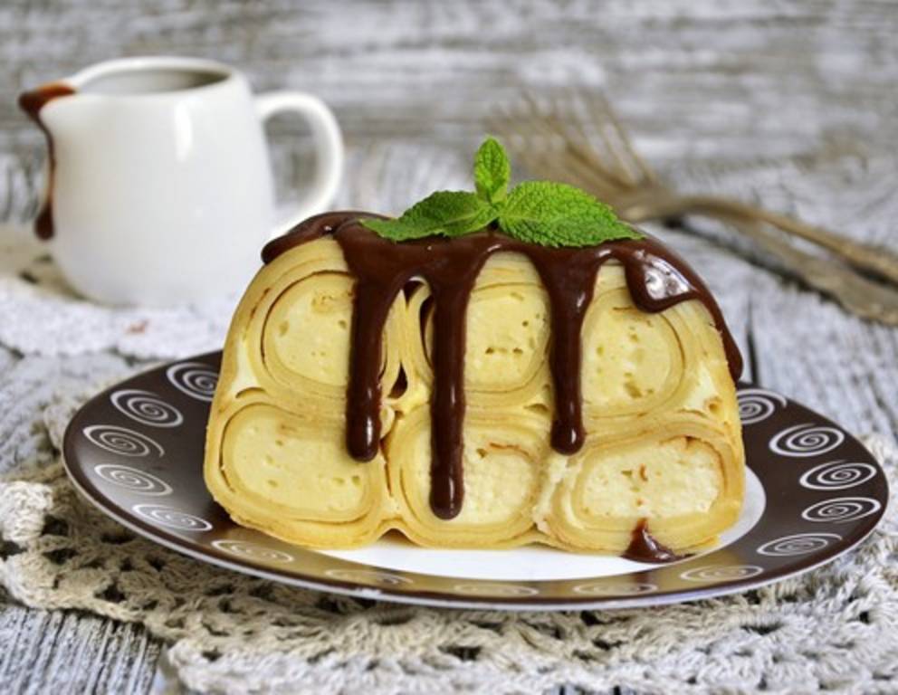 Palatschinken-Topfen-Auflauf Palatschinken-Topfen-Auflauf