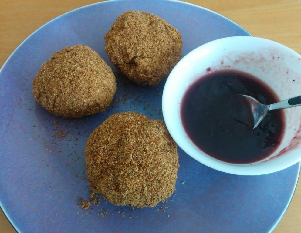 Vollkorn Topfenknödel Vollkorn Topfenknödel