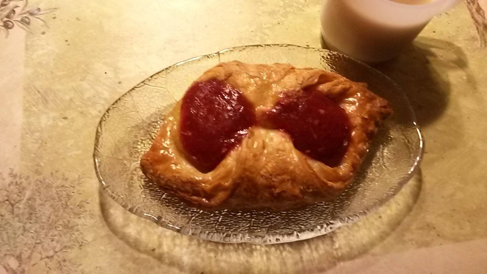 Blätterteig-Schiffchen mit Puddingfülle