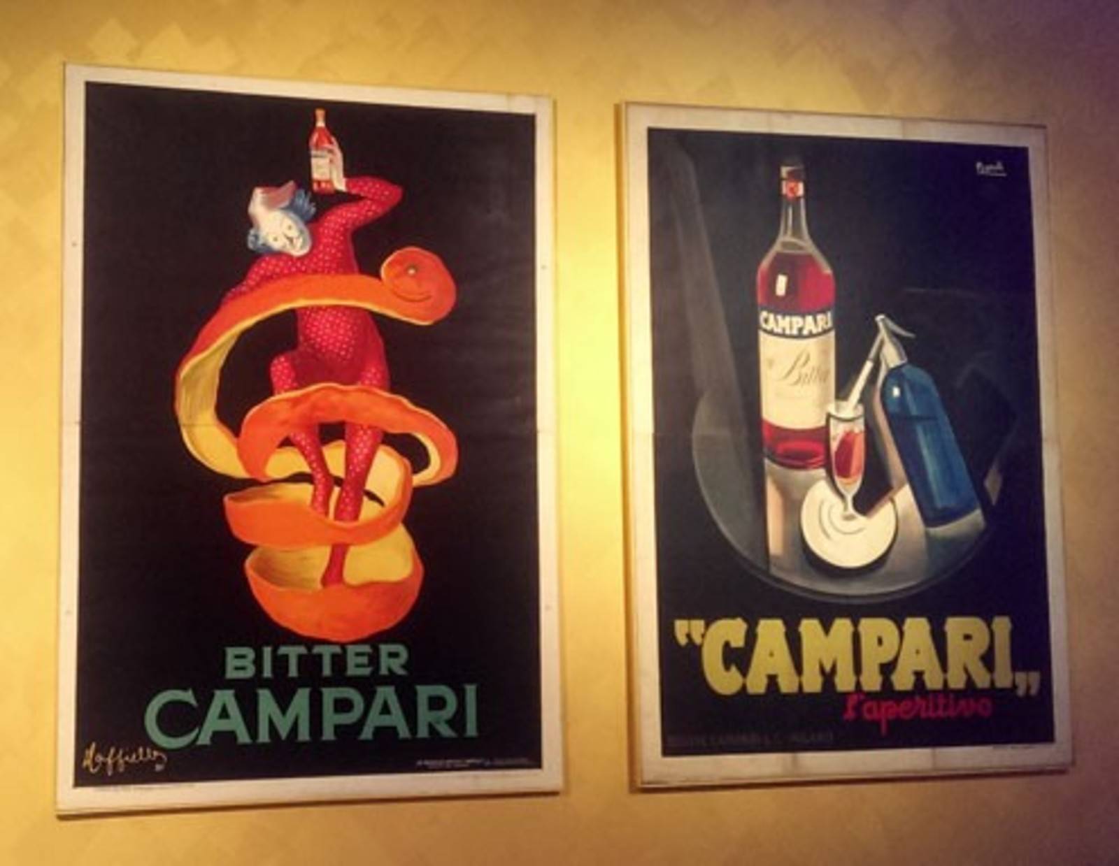 In der Galleria Campari werden nicht nur die Originale der Werbeplakate ausgestellt, sondern auch Clips gezeigt und die Geschichte erzählt - mit multimedialer Unterstützung.