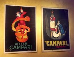 In der Galleria Campari werden nicht nur die Originale der Werbeplakate ausgestellt, sondern auch Clips gezeigt und die Geschichte erzählt - mit multimedialer Unterstützung. In der Galleria Campari werden nicht nur die Originale der Werbeplakate ausgestellt, sondern auch Clips gezeigt und die Geschichte erzählt - mit multimedialer Unterstützung.