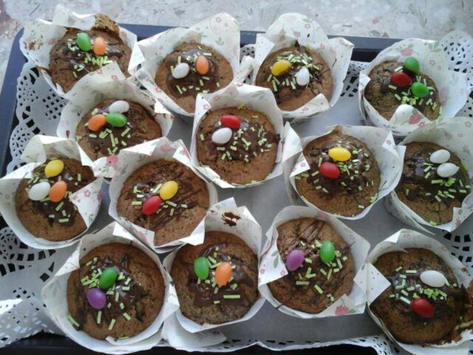 Ostermuffins Rezept - ichkoche.ch