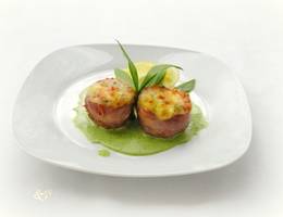 Schweinsmedaillons an Bärlauch-Gorgonzolasauce Schweinsmedaillons an Bärlauch-Gorgonzolasauce