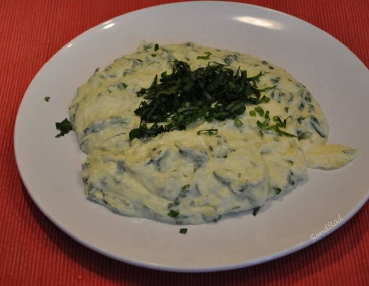 Erdäpfel-Bärlauchpüree aus dem Schnellkochtopf Erdäpfel-Bärlauchpüree aus dem Schnellkochtopf