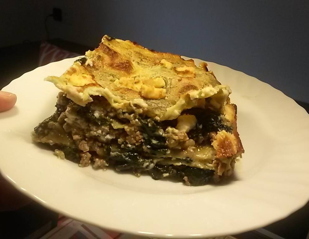 Bärlauchlasagne Bärlauchlasagne