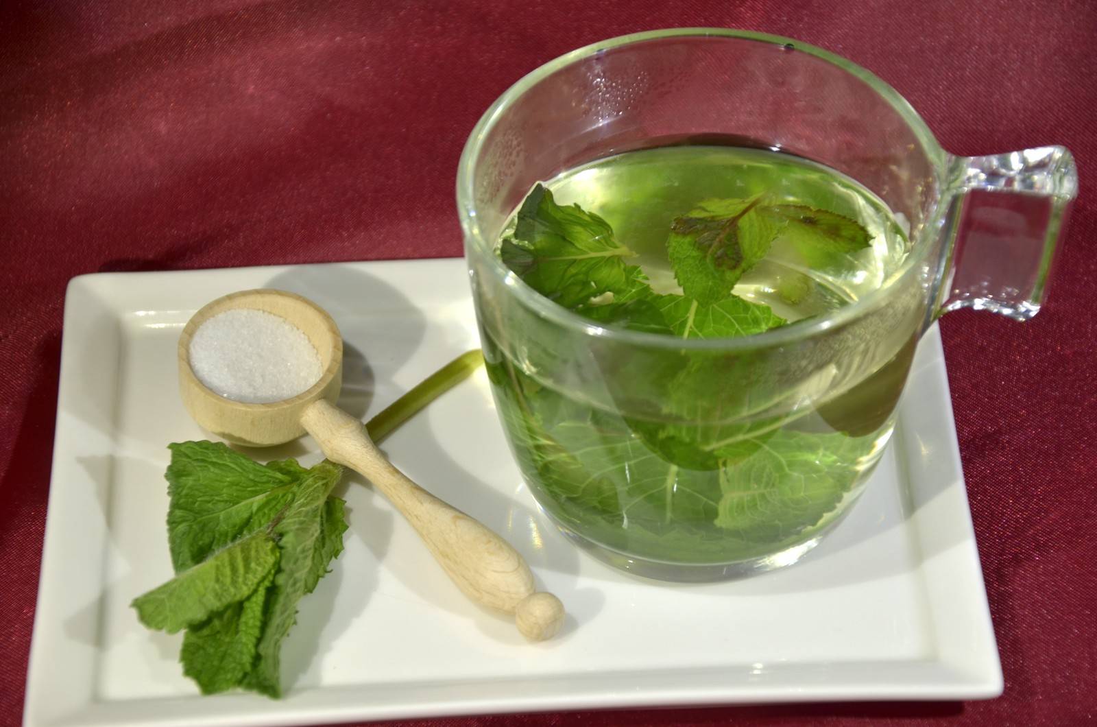 Minztee für den Sommer Rezept - ichkoche.ch