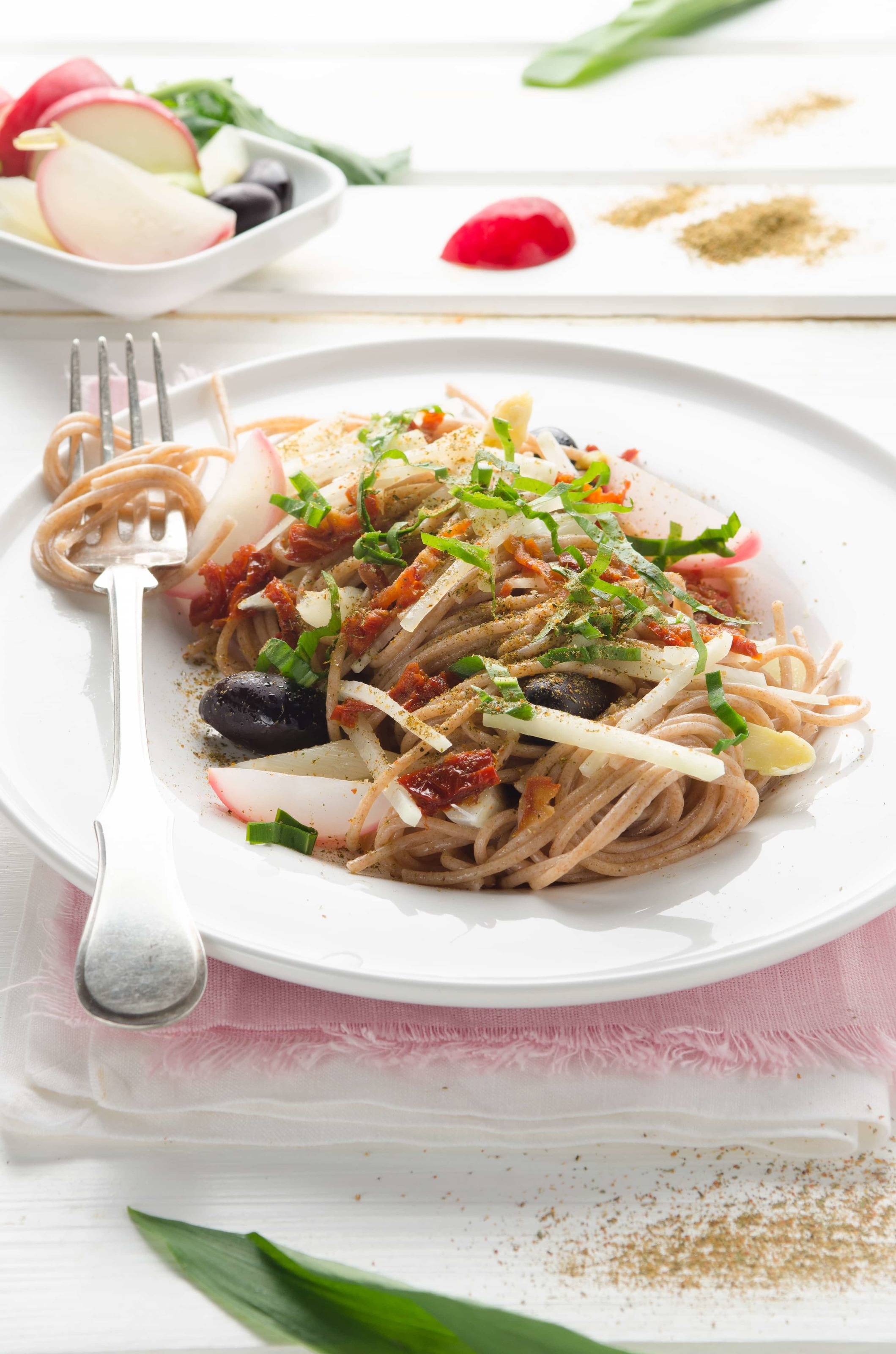 Frühlingsspaghetti Rezept