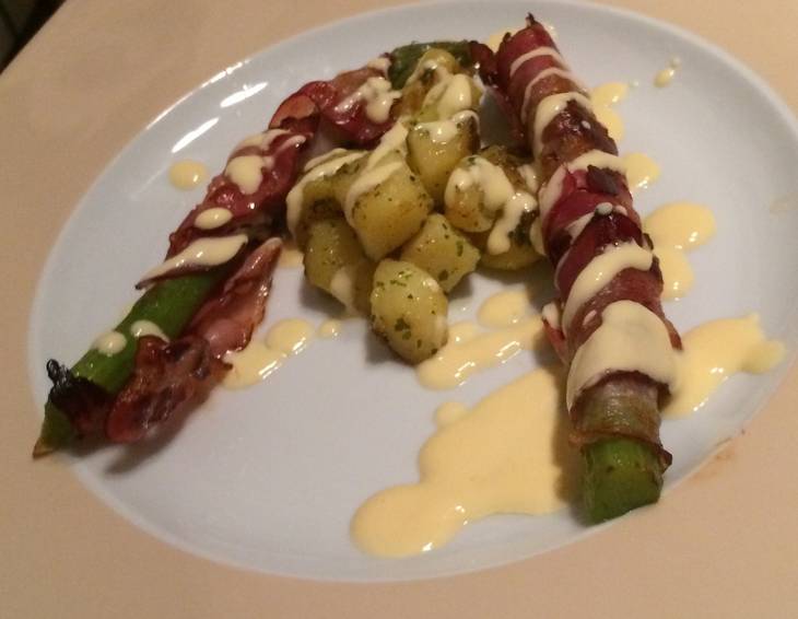 Spargel im Speckmantel Spargel im Speckmantel