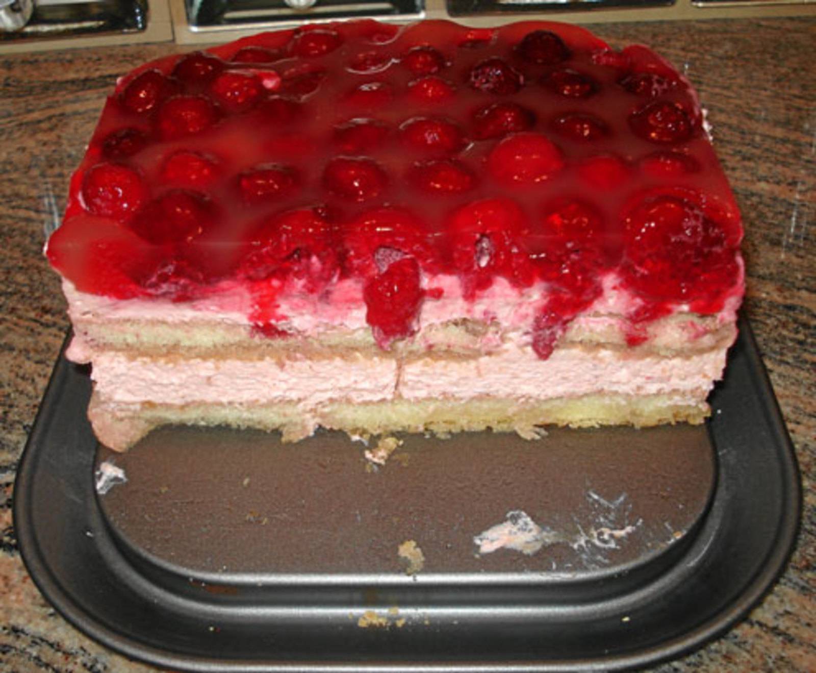 Himbeer-Sauerrahm-Torte Rezept - ichkoche.at