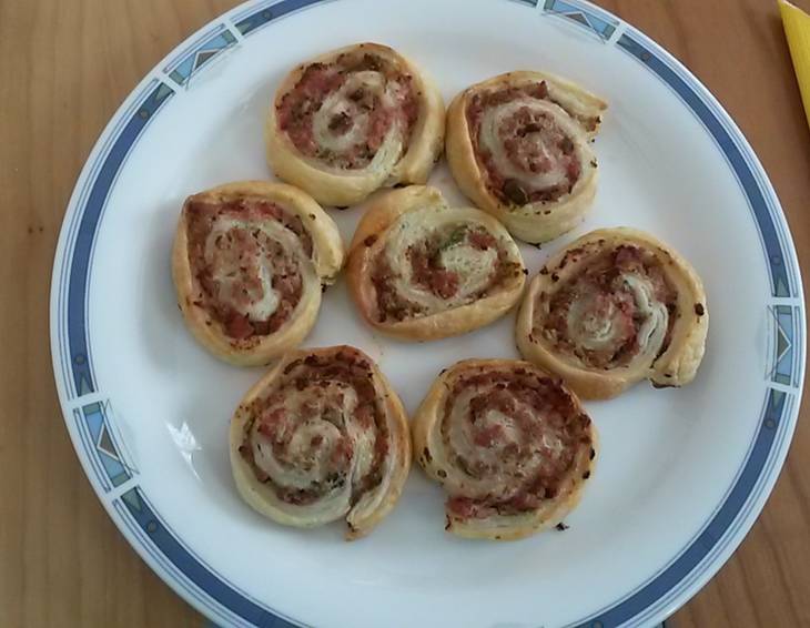 Schinken-Schnecken Schinken-Schnecken