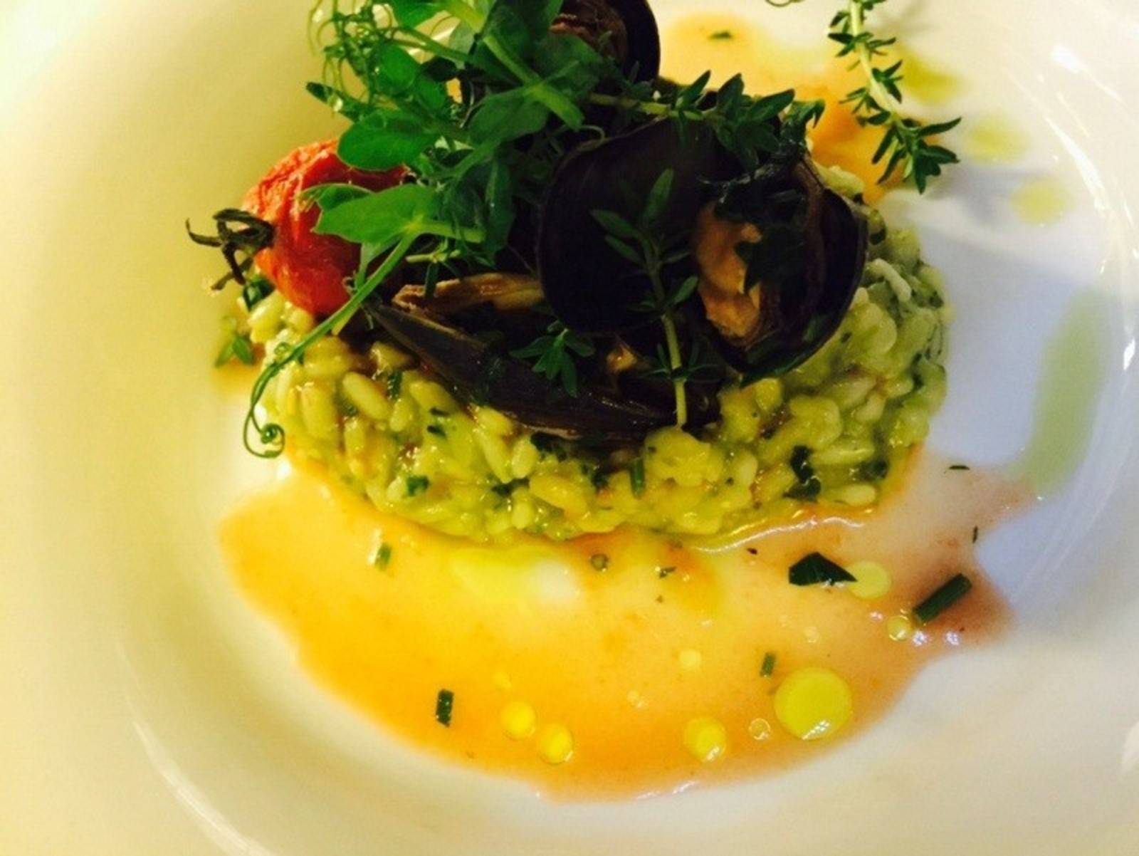 Risotto mit Muscheln