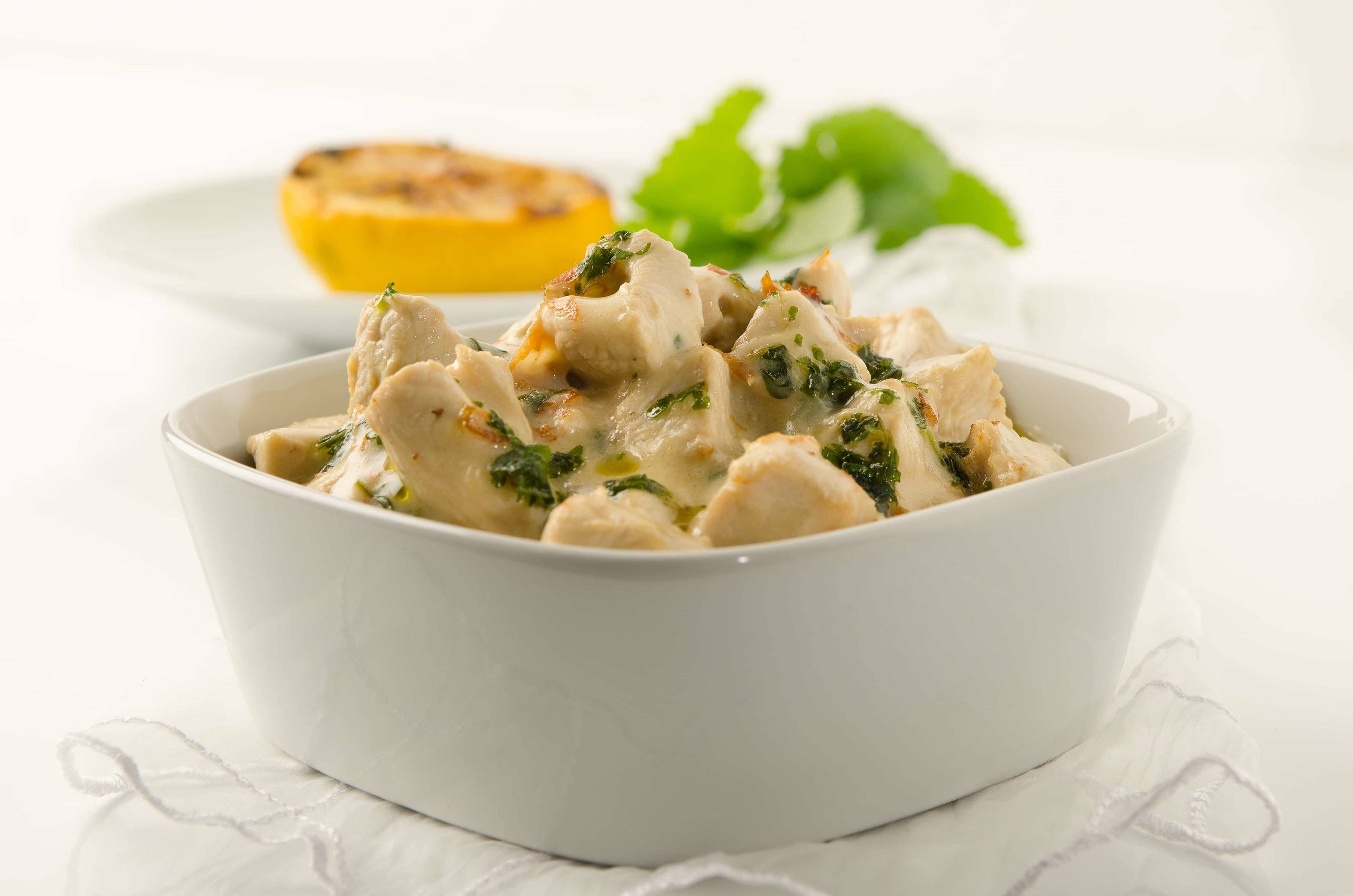 Hühnergeschnetzeltes in Weißweinsauce Rezept