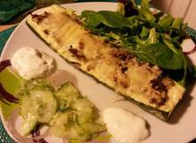 Gefüllte Zucchini Gefüllte Zucchini