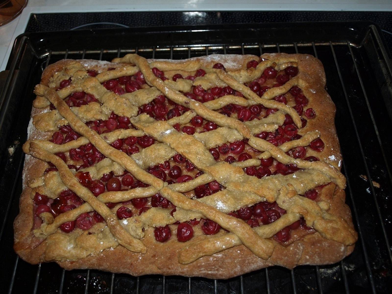 Stachelbeerkuchen mit Marzipanstreuseln Rezept - ichkoche.at