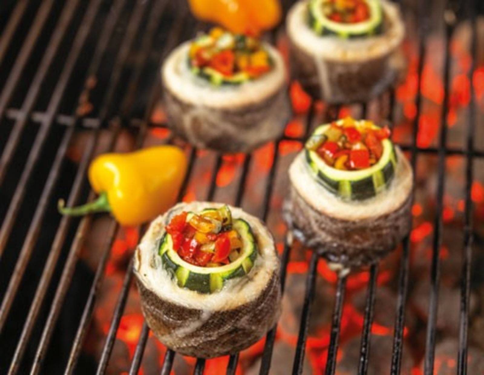 Wolfsbarschring mit Zucchinigemüse Rezept