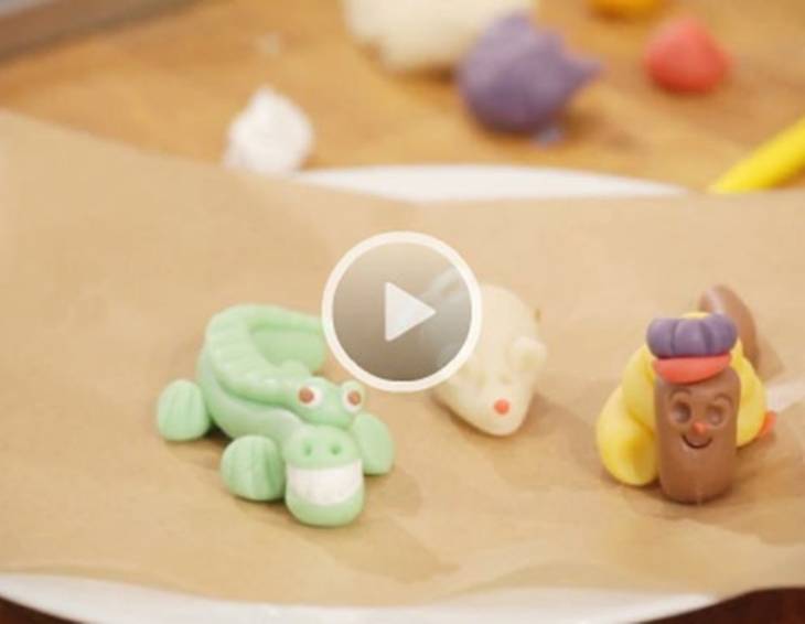Video - Marzipanfiguren formen
