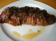 Kalbsfilet im Speckmantel Kalbsfilet im Speckmantel