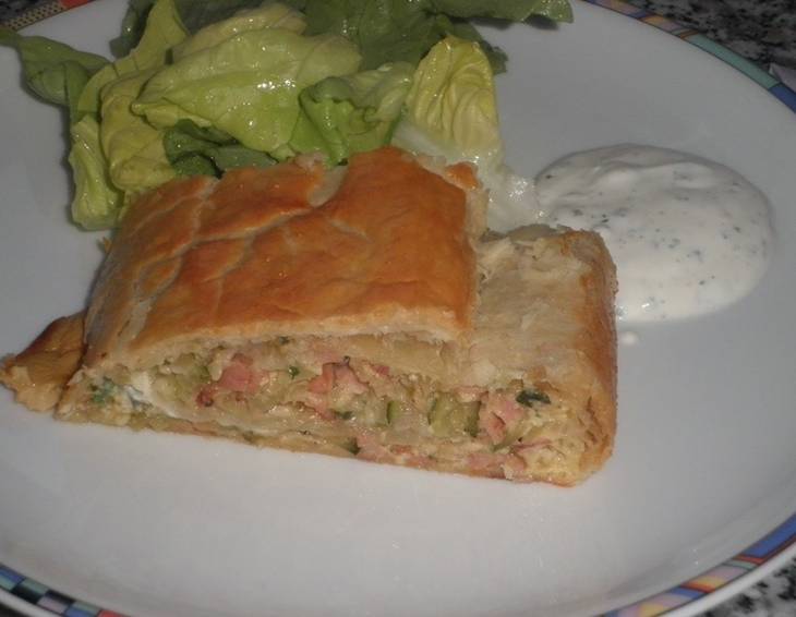 Zucchinistrudel