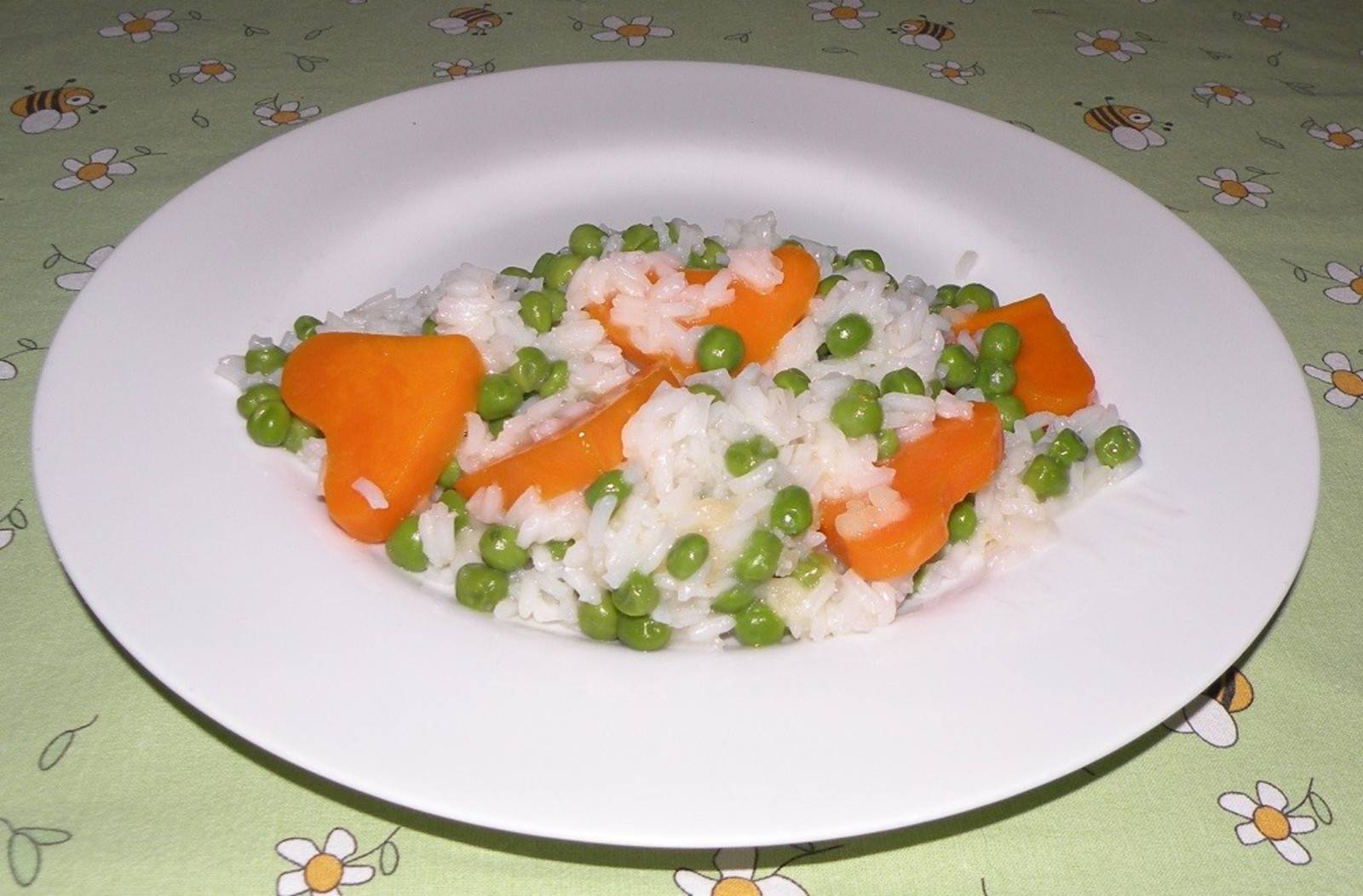 Risotto mit Kürbis und Erbsen