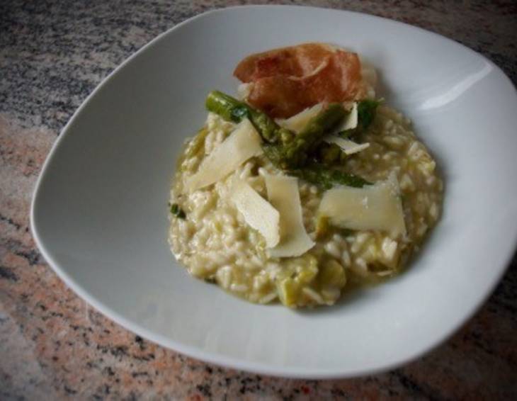 Spargelrisotto