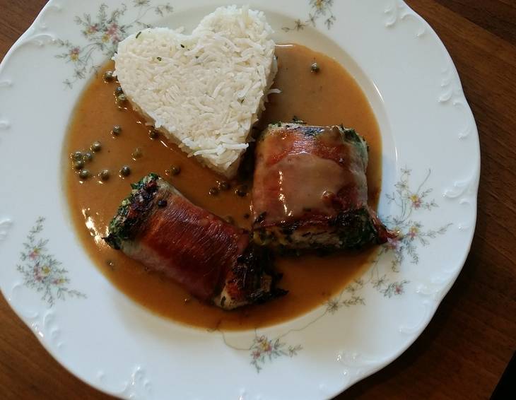 Schweinefilet im Speckmantel Schweinefilet im Speckmantel