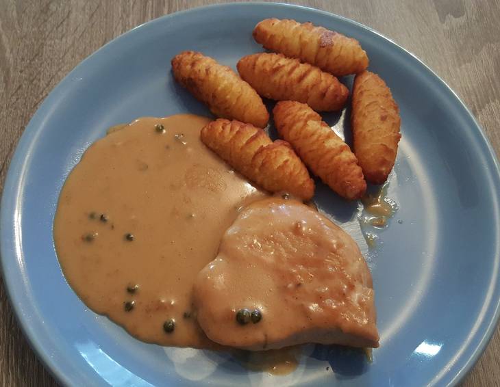 Pfefferrahmsauce Pfefferrahmsauce
