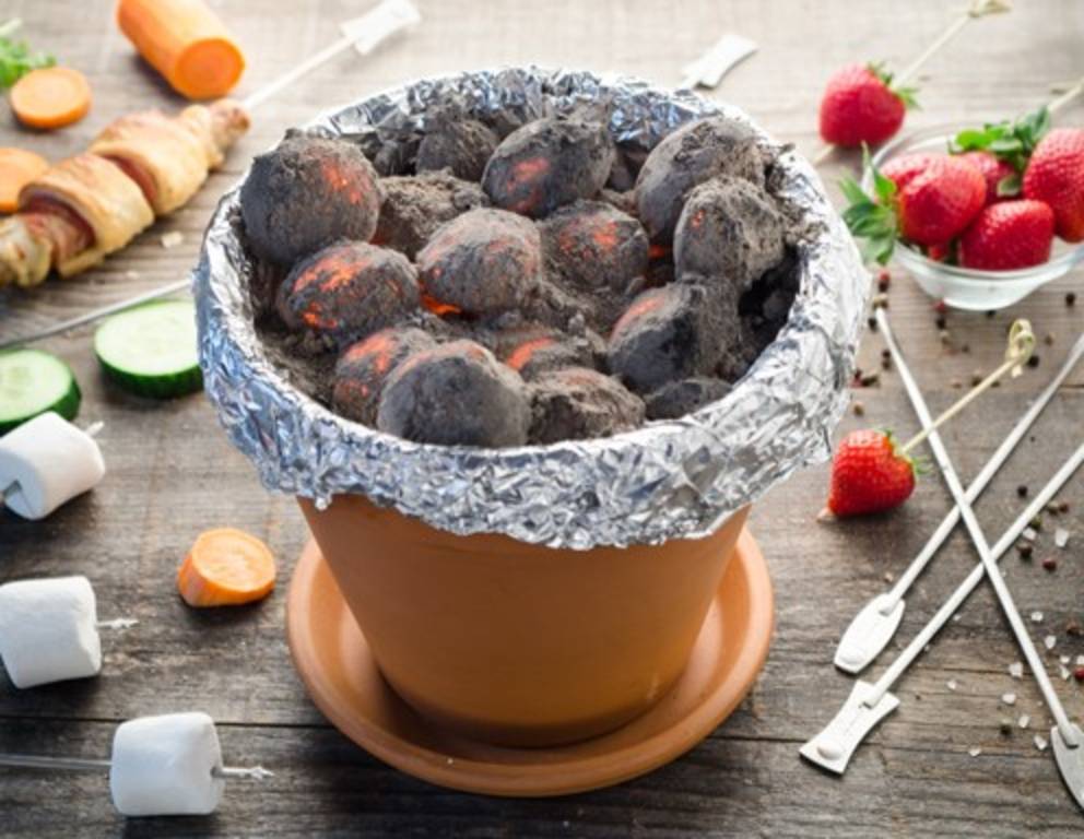 Grillen im Blumentopf Grillen im Blumentopf